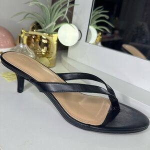Chic Black Women's Heeled Sandals